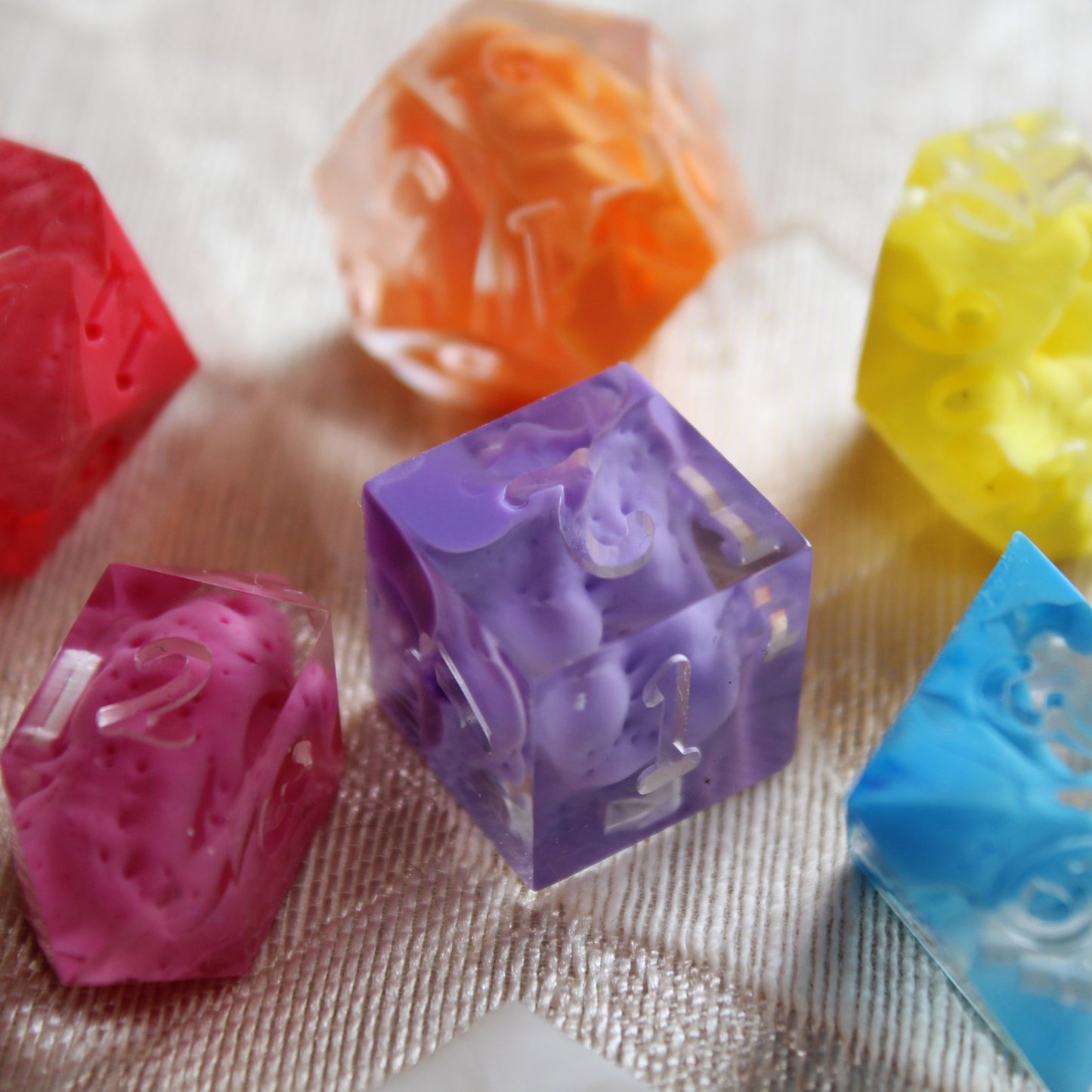 RAW Handmade Pastel Paradise Dice