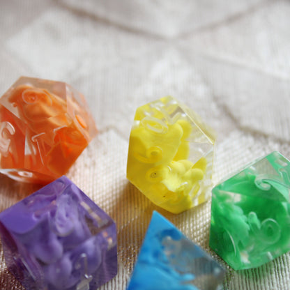 RAW Handmade Pastel Paradise Dice