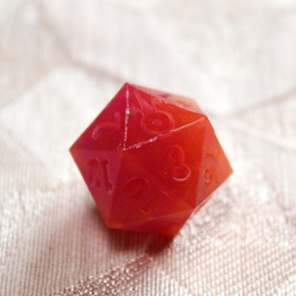 RAW Handmade Tropical Vacation Dice (Glow-in-the-dark!)