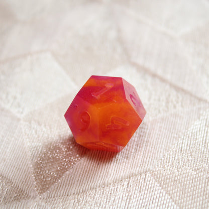 RAW Handmade Tropical Vacation Dice (Glow-in-the-dark!)