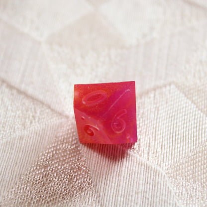 RAW Handmade Tropical Vacation Dice (Glow-in-the-dark!)