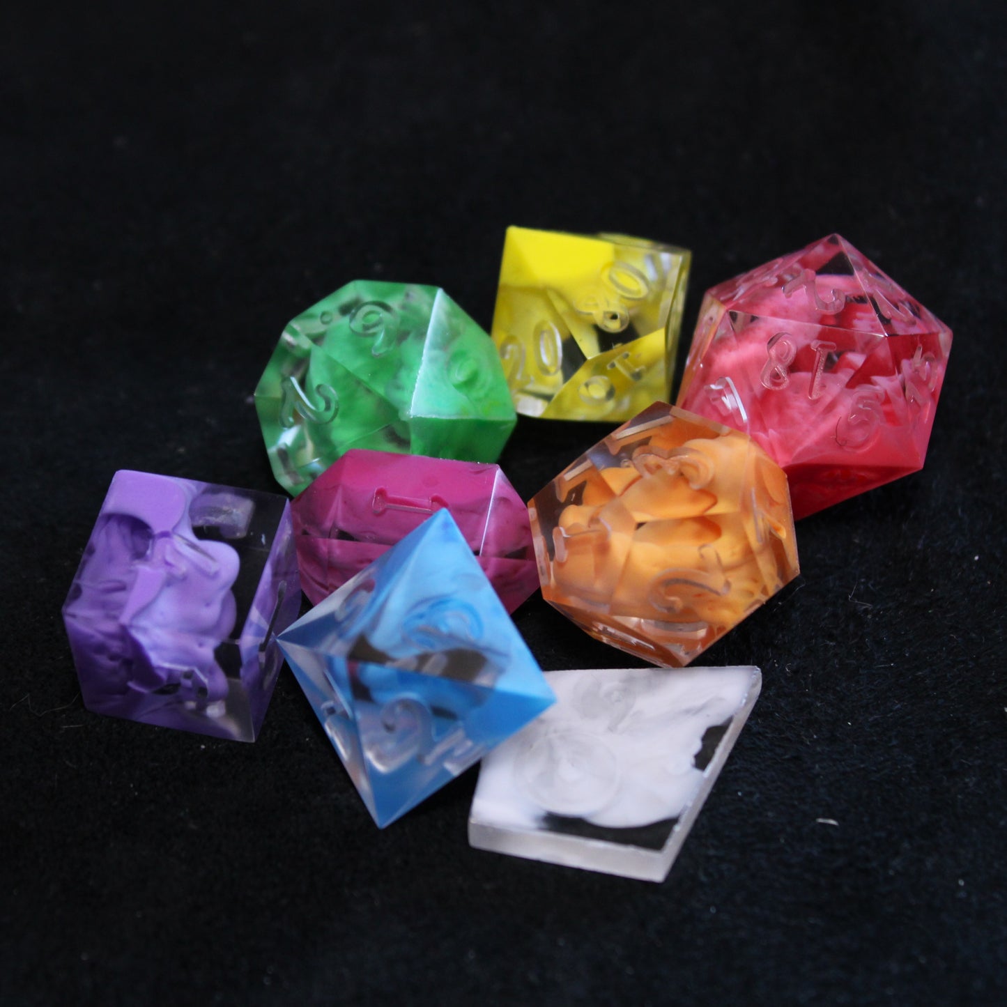 RAW Handmade Pastel Paradise Dice