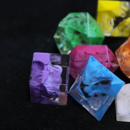 RAW Handmade Pastel Paradise Dice