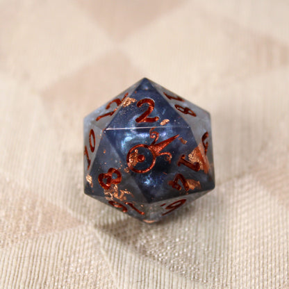 Handmade Tumultuous Waters d20