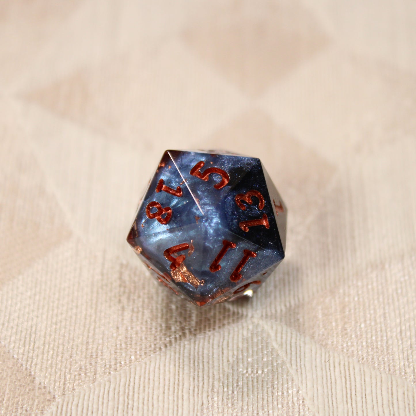 Handmade Tumultuous Waters d20