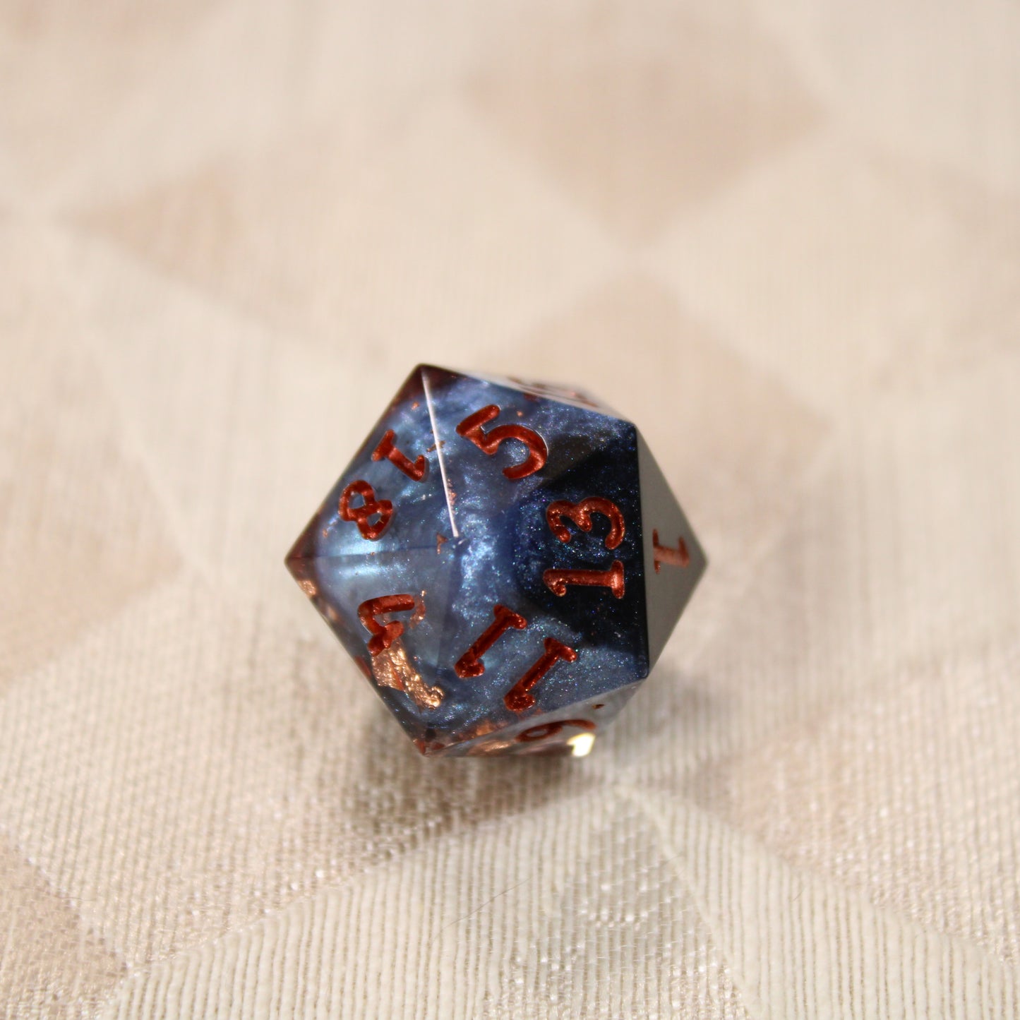 Handmade Tumultuous Waters d20