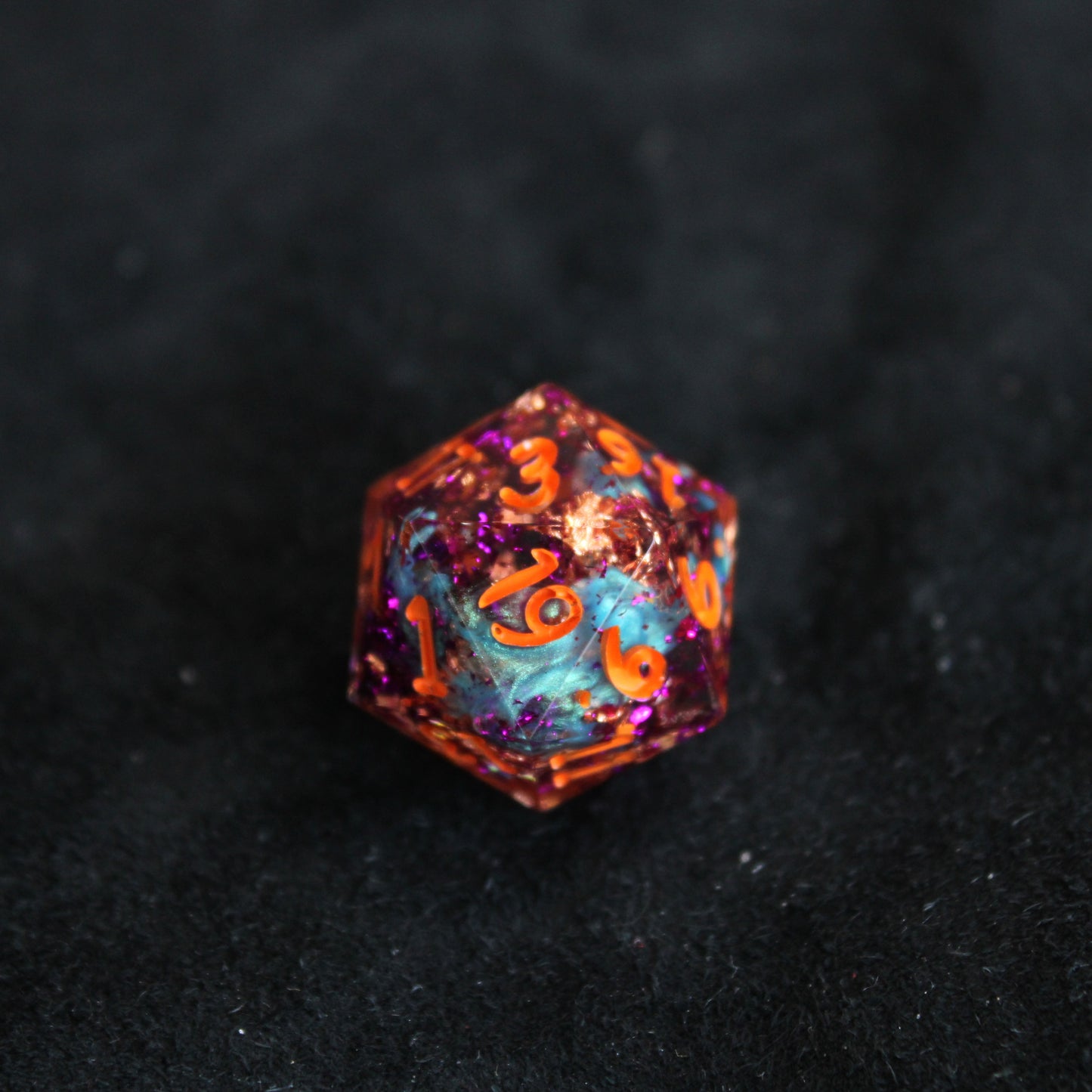 Handmade Autumn Fright Dice