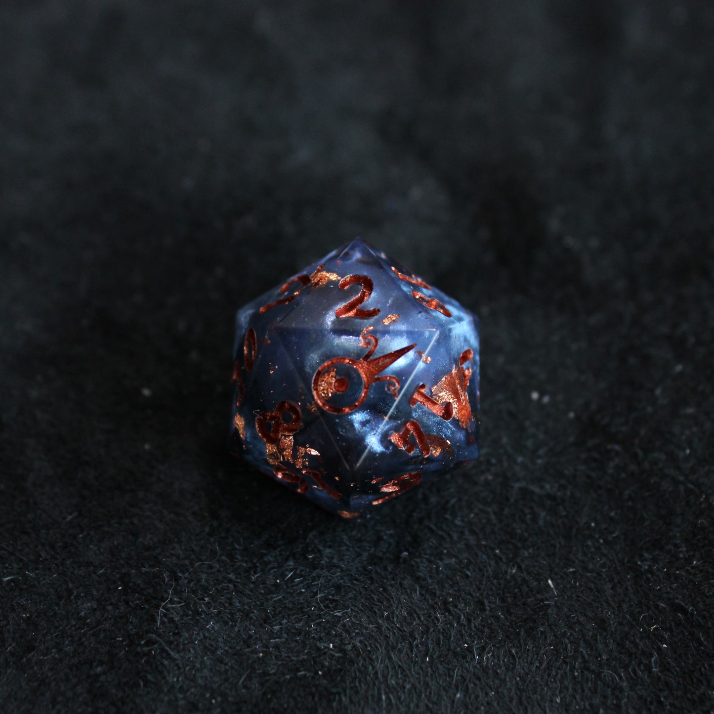 Handmade Tumultuous Waters d20