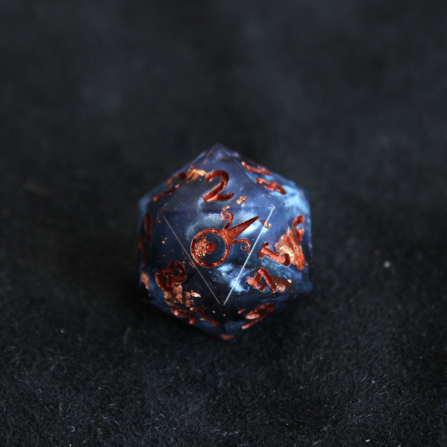 Handmade Tumultuous Waters d20