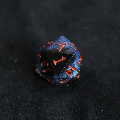 Handmade Tumultuous Waters d20