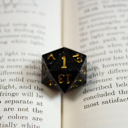 Handmade Molten Core d20