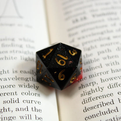 Handmade Molten Core d20