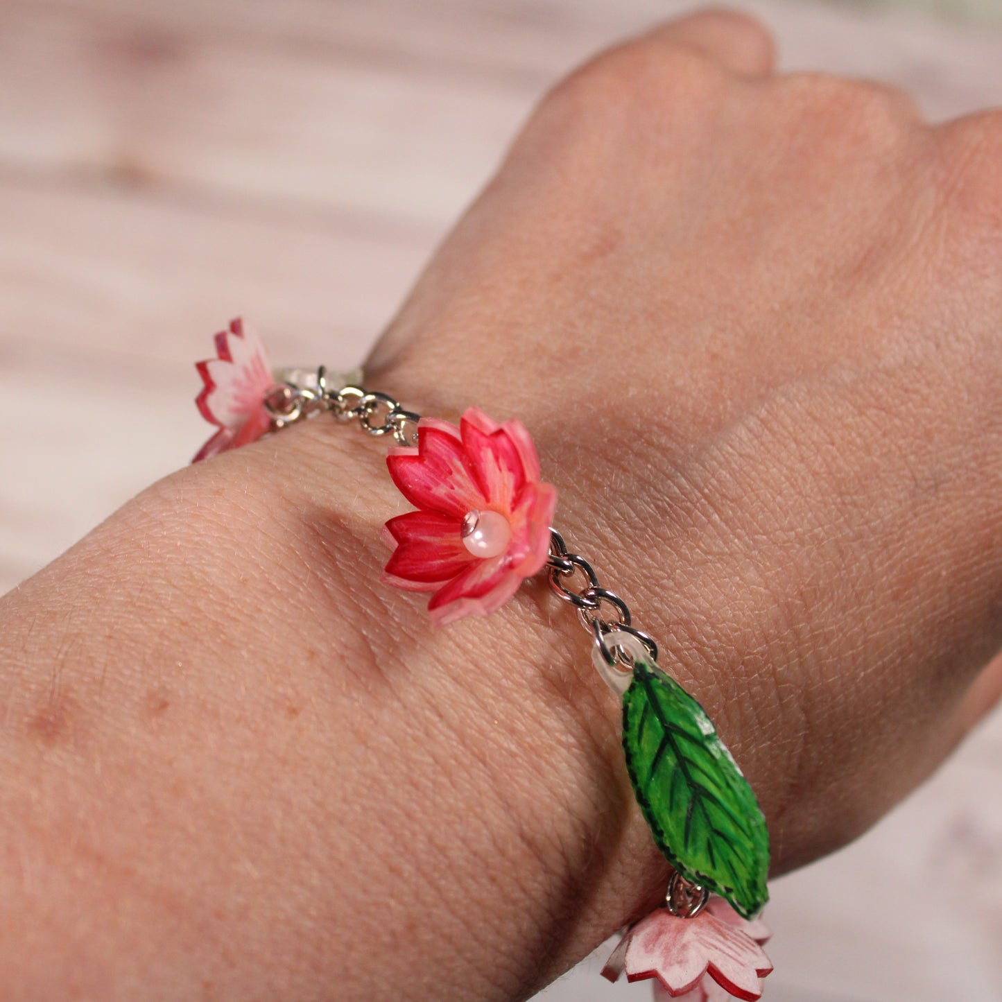 Handmade Sakura Bracelet