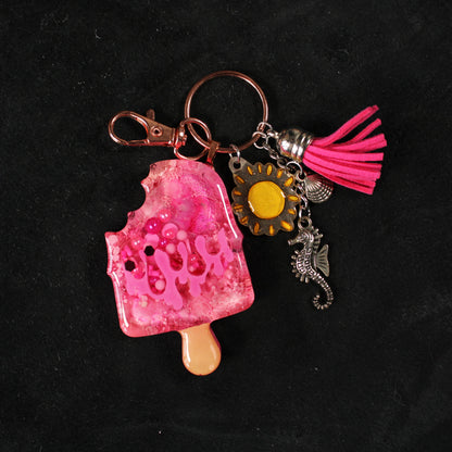 Summer Popsicle Shaker Charm