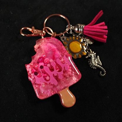 Summer Popsicle Shaker Charm