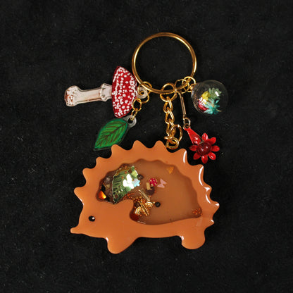 Hedgehog Shaker Charm