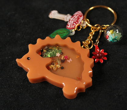 Hedgehog Shaker Charm