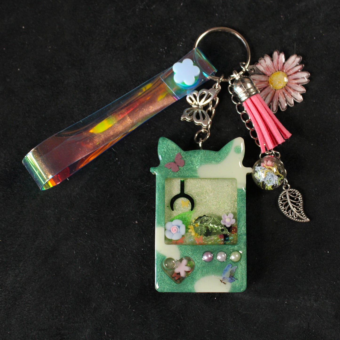 Fairy Claw Machine Shaker Charm