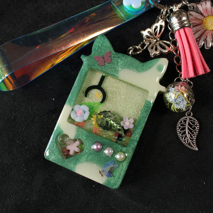 Fairy Claw Machine Shaker Charm