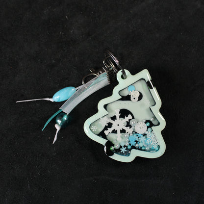 Winter Trees Shaker Charm