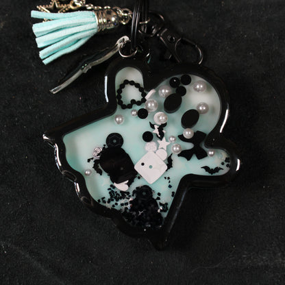 Blue Ghost Shaker Charm