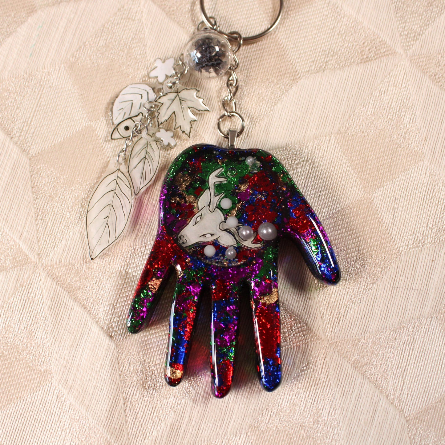 Oh Deer Shaker Charm