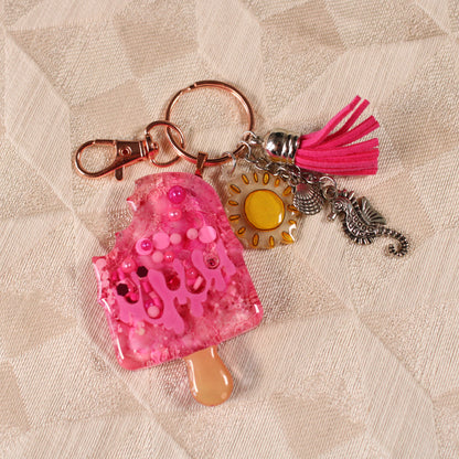 Summer Popsicle Shaker Charm