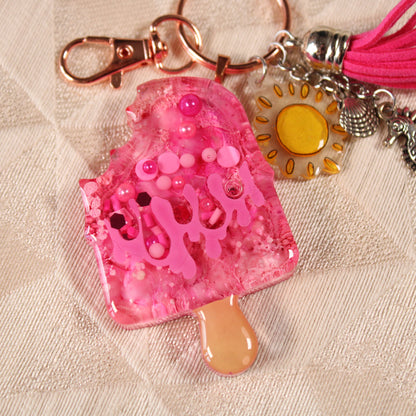 Summer Popsicle Shaker Charm
