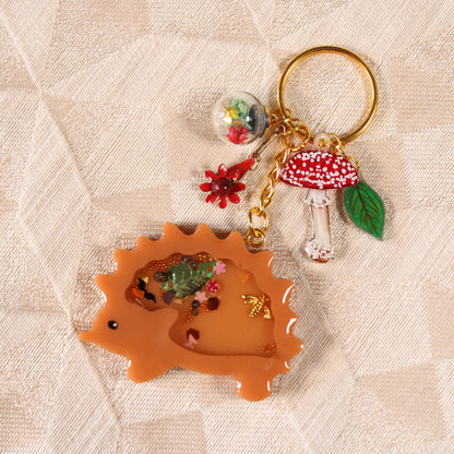 Hedgehog Shaker Charm