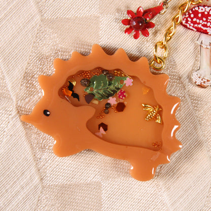 Hedgehog Shaker Charm