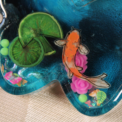 Butterfly Pond Shaker Charm