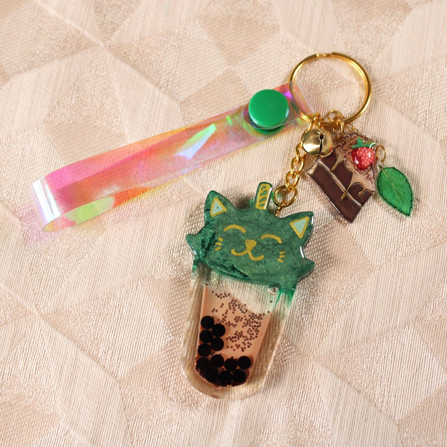 Bubble Tea Shaker Charm