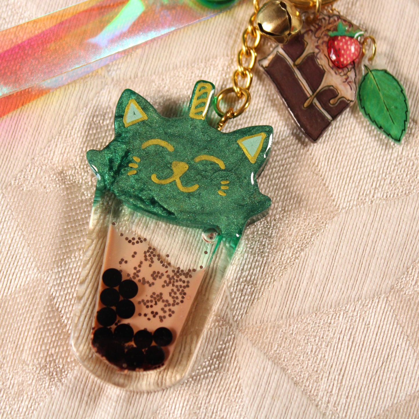 Bubble Tea Shaker Charm