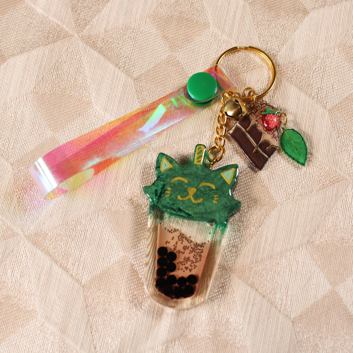 Bubble Tea Shaker Charm