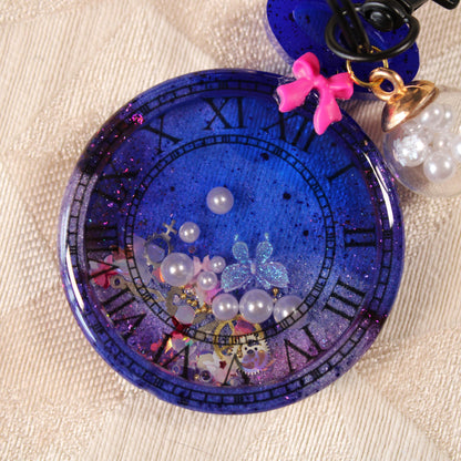 Pocketwatch Shaker Charm