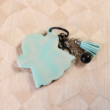 Blue Ghost Shaker Charm