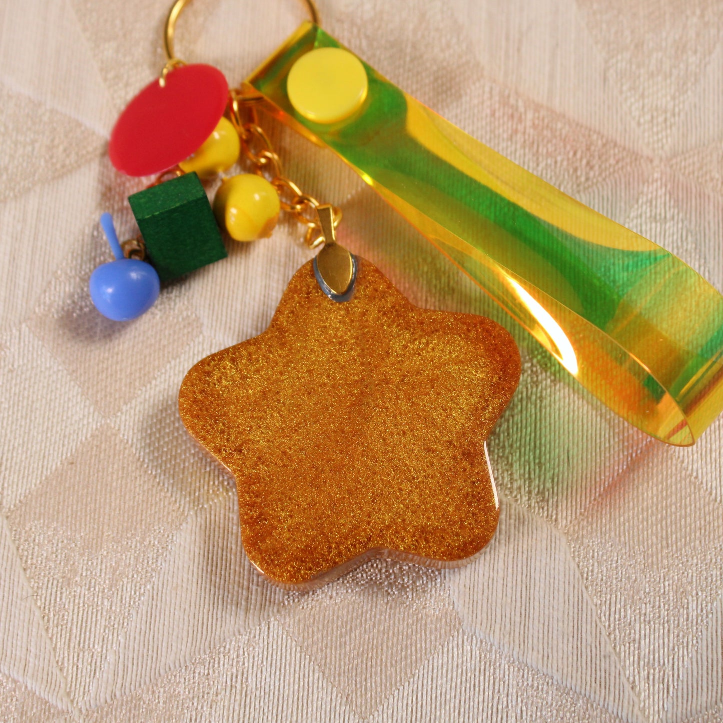 Star Trail Shaker Charm