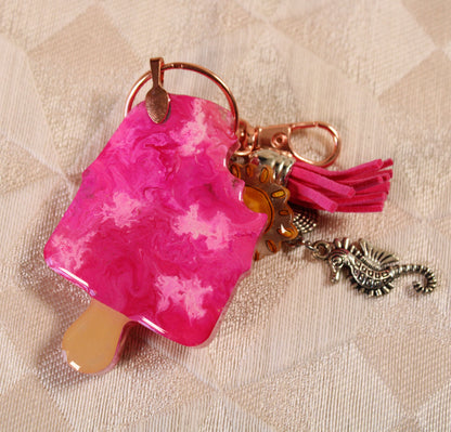 Summer Popsicle Shaker Charm