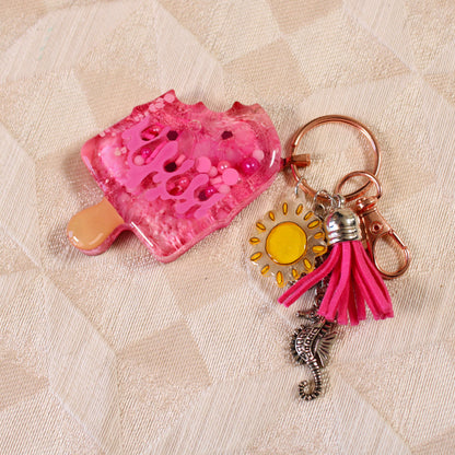 Summer Popsicle Shaker Charm