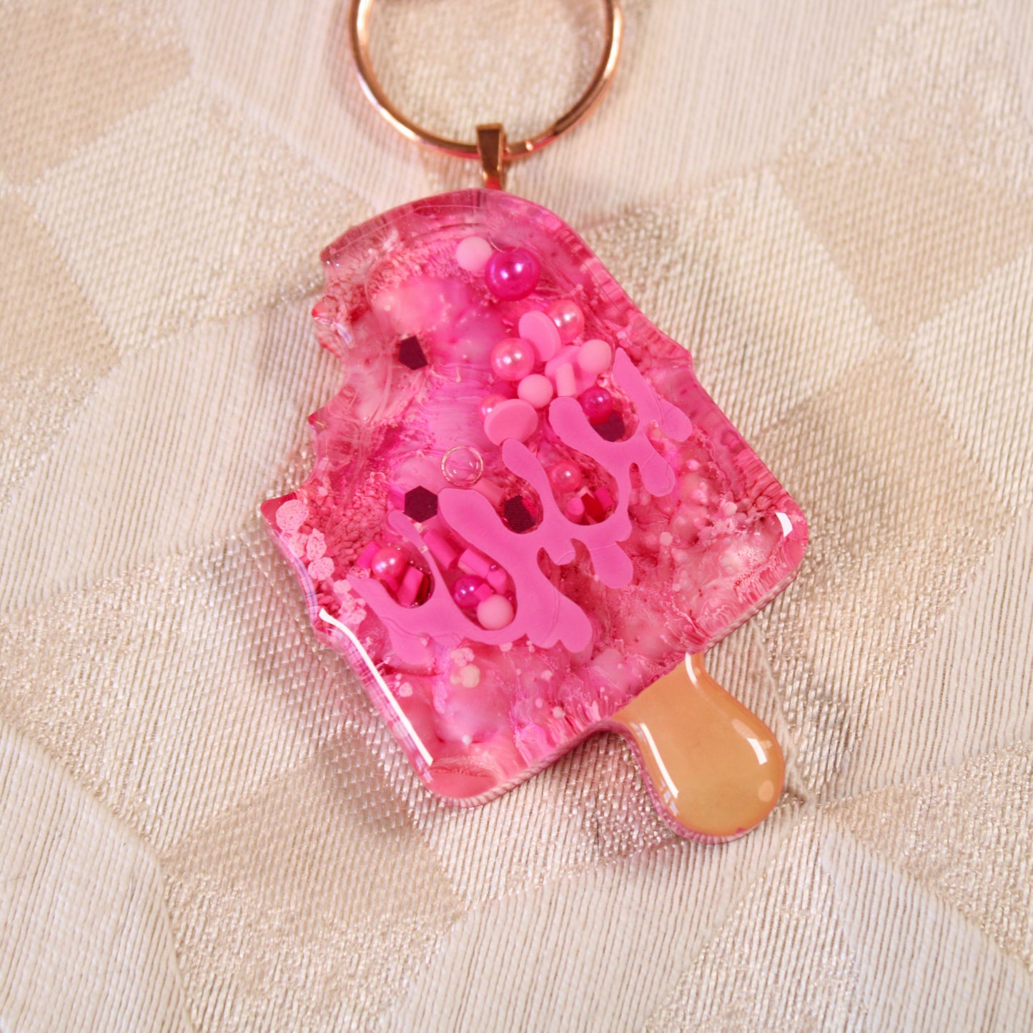 Summer Popsicle Shaker Charm
