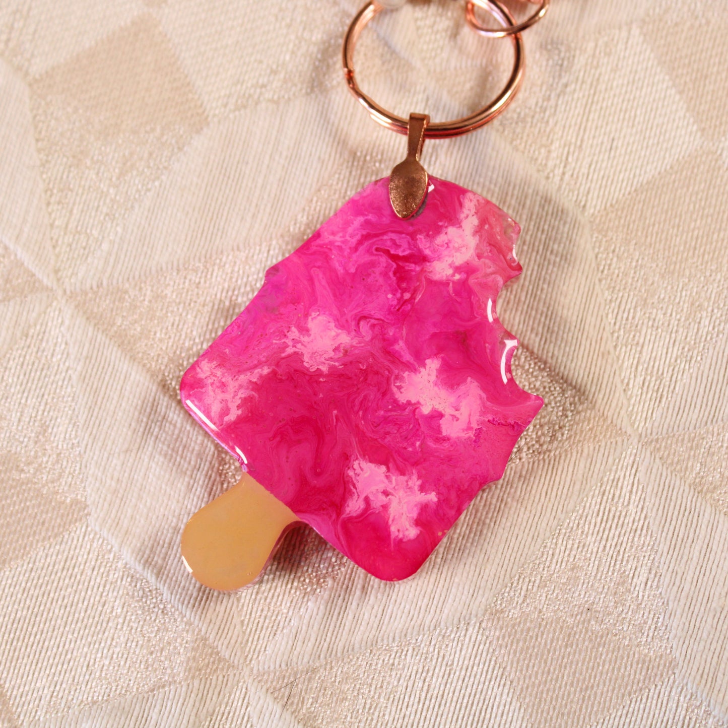 Summer Popsicle Shaker Charm