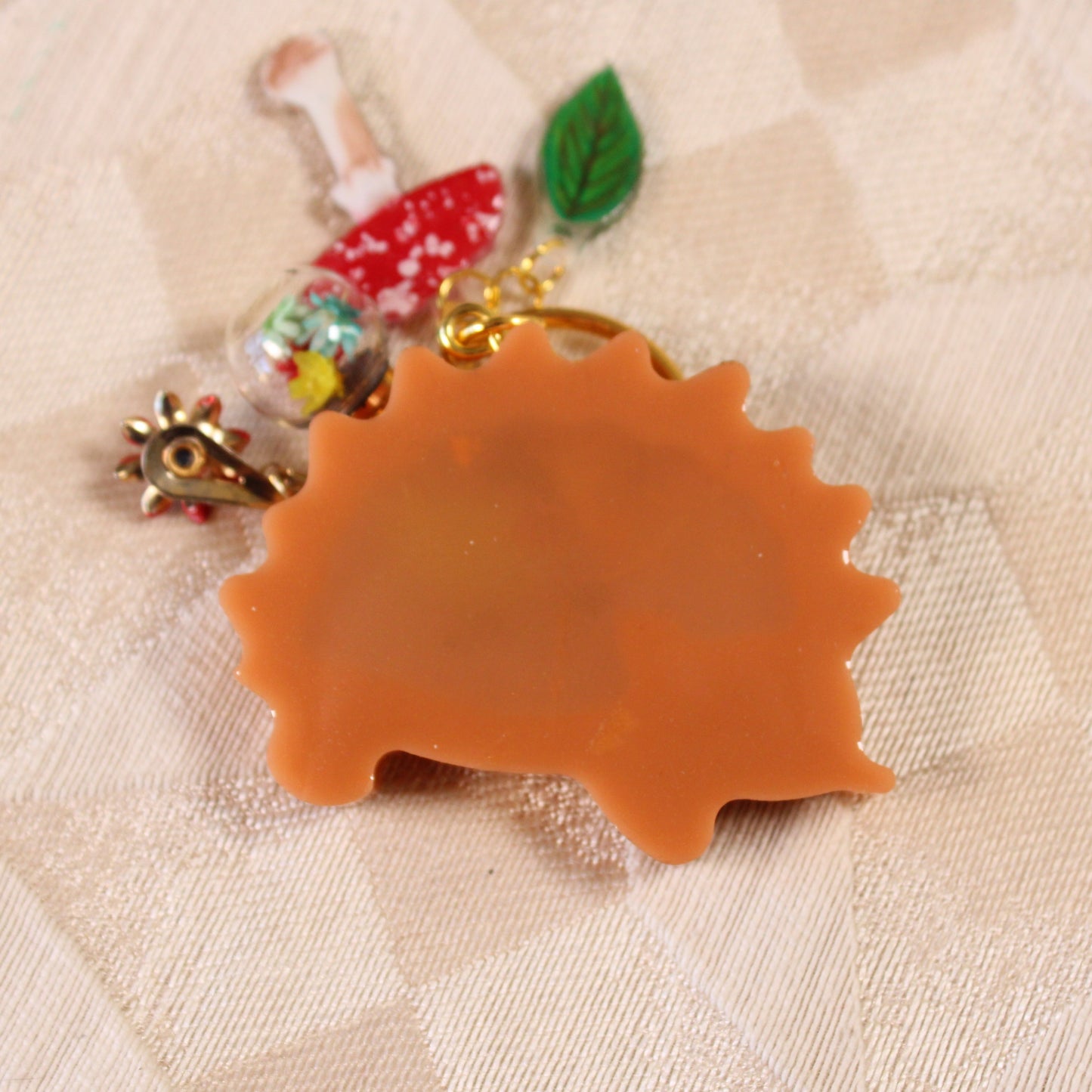 Hedgehog Shaker Charm