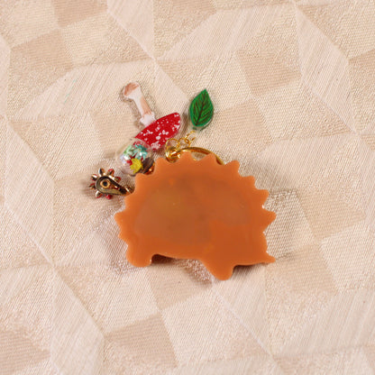 Hedgehog Shaker Charm