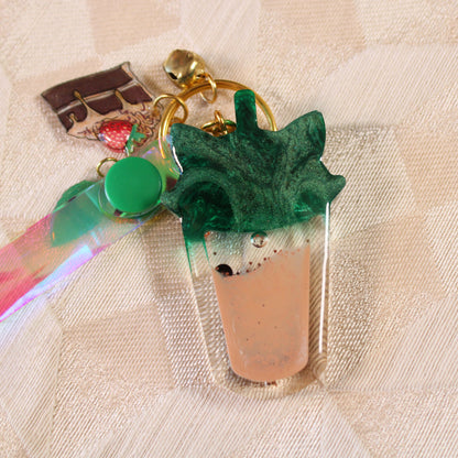 Bubble Tea Shaker Charm