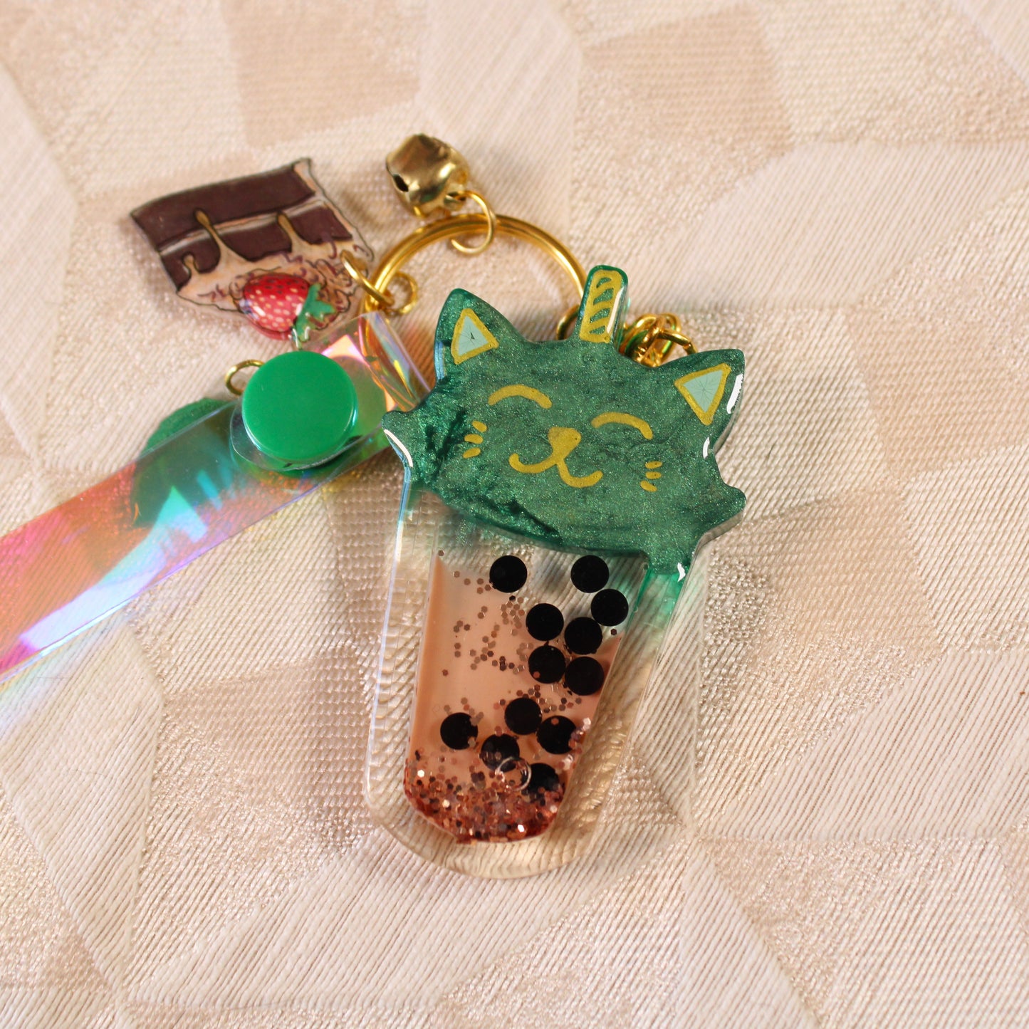 Bubble Tea Shaker Charm
