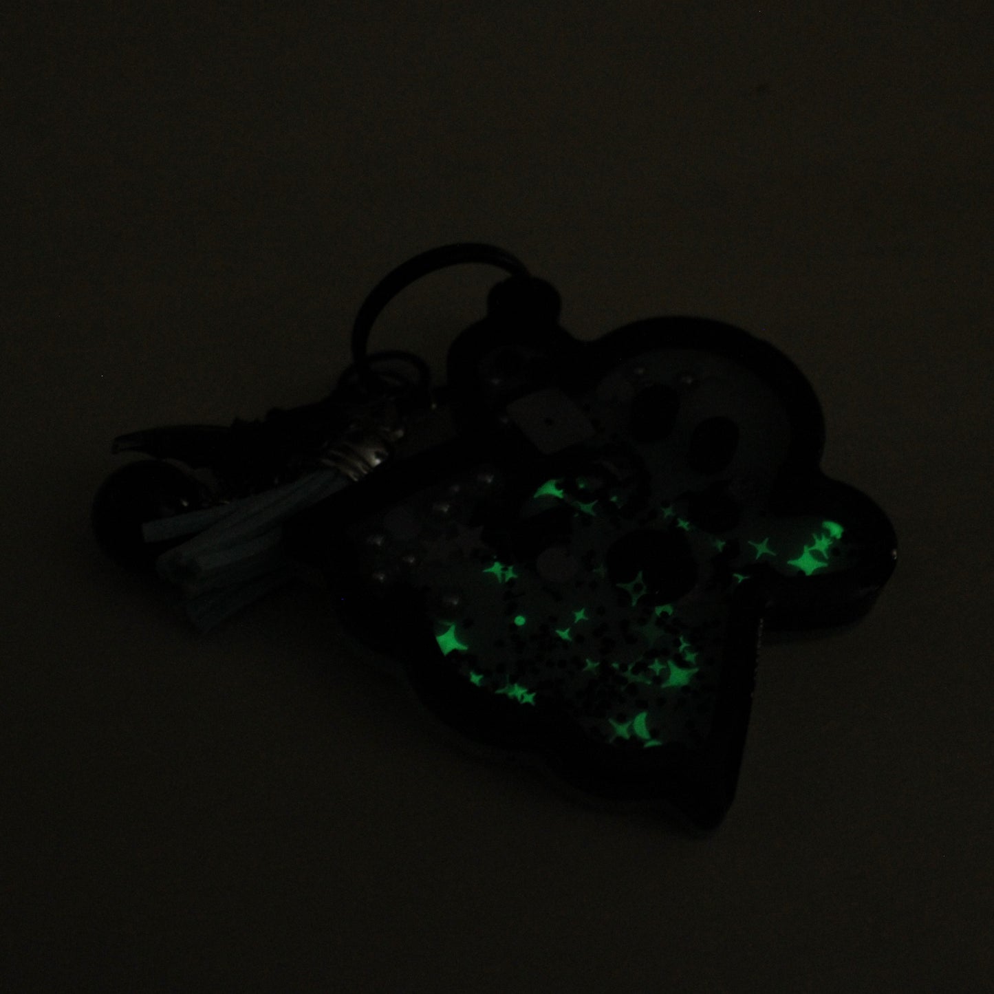 Blue Ghost Shaker Charm