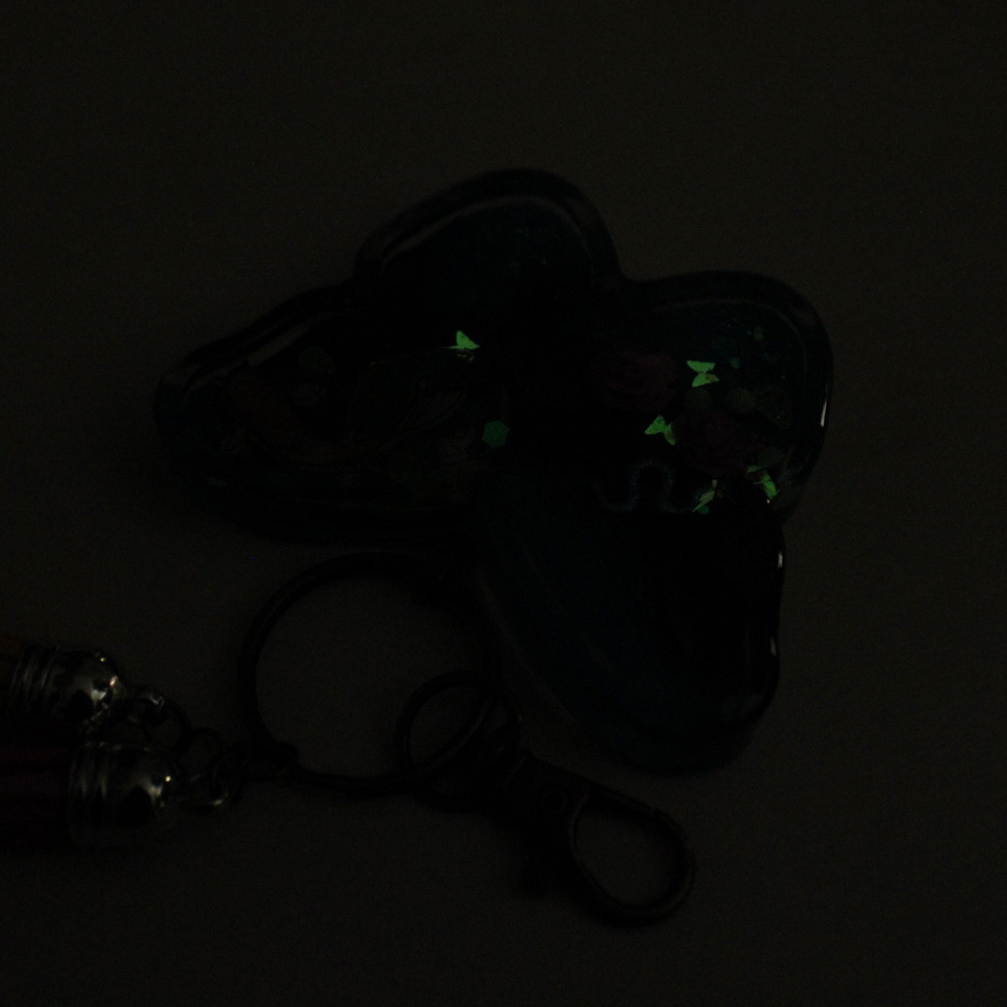 Butterfly Pond Shaker Charm