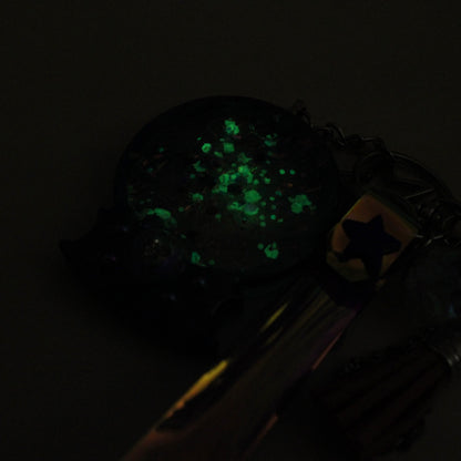 Crystal Ball Shaker Charm