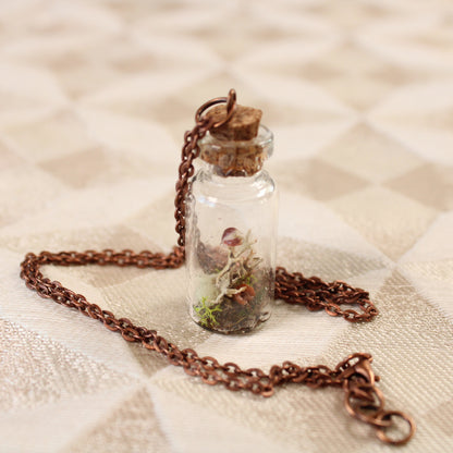 Mini Mushroom Necklace