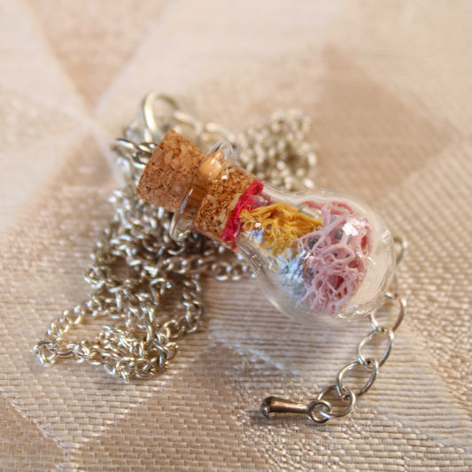 Colorful Moss Necklace